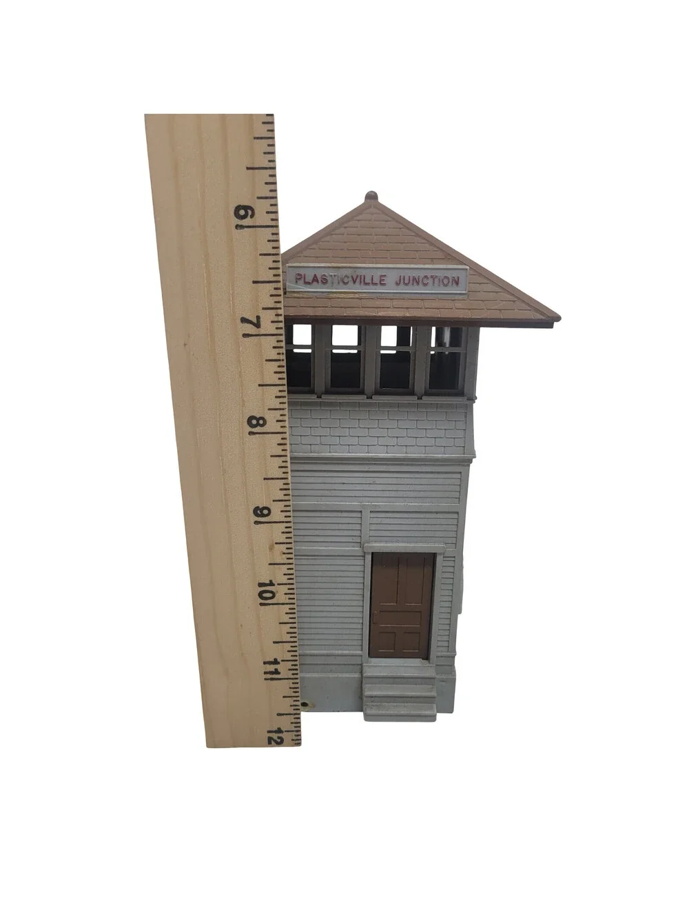 Plasticville USA Switch Tower Building O S Gauge Bachmann Model Railroad Layout